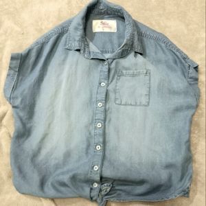 Justice Chambray Denim Shirt